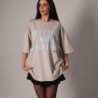 EMPIRE STATE OF HER بيلا حديد T-SHIRT