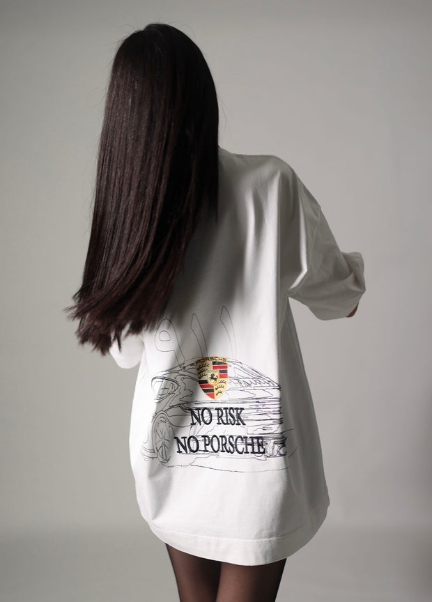 NO RISK, NO PORSCHE T-SHIRT